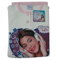 Disney Violetta Pigiama Bambina Ragazza Caldo Cotone Da 3 A 10 Anni Rosa G965 -Bimbi Sconto 20131212204638 pigiama violetta 2 1