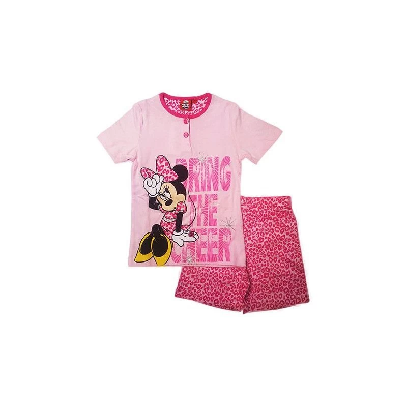 Pigiama Maglia Maglietta Pantaloncino Bimba Bambina Disney Minnie 3A 1 Pigiama Maglia Maglietta Pantaloncino Bimba Bambina Disney Minnie 3A