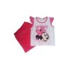 Completo Maglia Maglietta Pantaloncino Bimba Neonato Disney Baby Minnie Fucsia 24 M