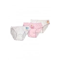 Tris Slip Mutandina Bimba Bambina Disney Principesse 4-5 Anni