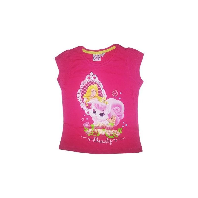 T-shirt Maglia Maglietta Bimba Bambina Disney Principesse Fucsia 5A 1 T-shirt Maglia Maglietta Bimba Bambina Disney Principesse Fucsia 5A