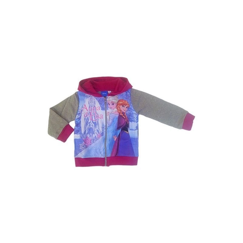 Felpa Maglia Maglietta Aperta Con Zip Bimba Bambina Disney Frozen Grigio 6A 1 Felpa Maglia Maglietta Aperta Con Zip Bimba Bambina Disney Frozen Grigio 6A