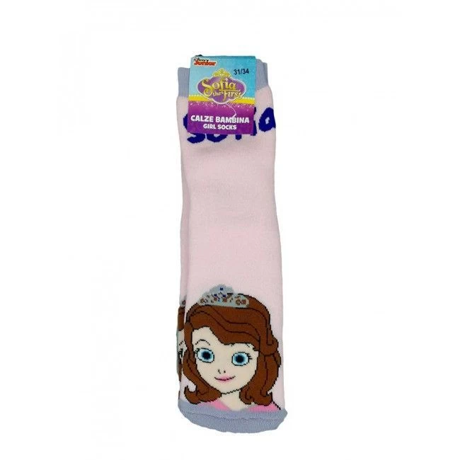 Calza Corta Calzino Antiscivolo Bimba Bambina Disney Principessa Sofia Rosa 31-34 1 Calza Corta Calzino Antiscivolo Bimba Bambina Disney Principessa Sofia Rosa 31-34
