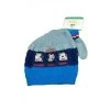 Set 2pz Cappello Cappellino Guanti Bimbo Bambino Disney Baby Mickey Azzurro Tg 48