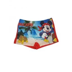 Costumino Costume Da Bagno Boxer Bimbo Neonato Disney Baby Mickey Mouse Rosso 6A
