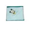Accappatoio Triangolo Bimbo Neonato Spugna Mickey Disney Baby Bianco Cielo TU