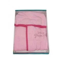 Disney Baby Accappatoio Bimba Spugna Cotone Neonato Disney Principesse Rosa 18 M