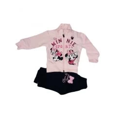 Completo Tuta 2pezzi Maglia Maglietta Pantalone Bimba Neonato Disney Baby Minnie 12 M