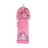 Set 3pz Cappello Cappellino Sciarpa Guanti Bimba Disney Baby Minnie Rosa Tg 52