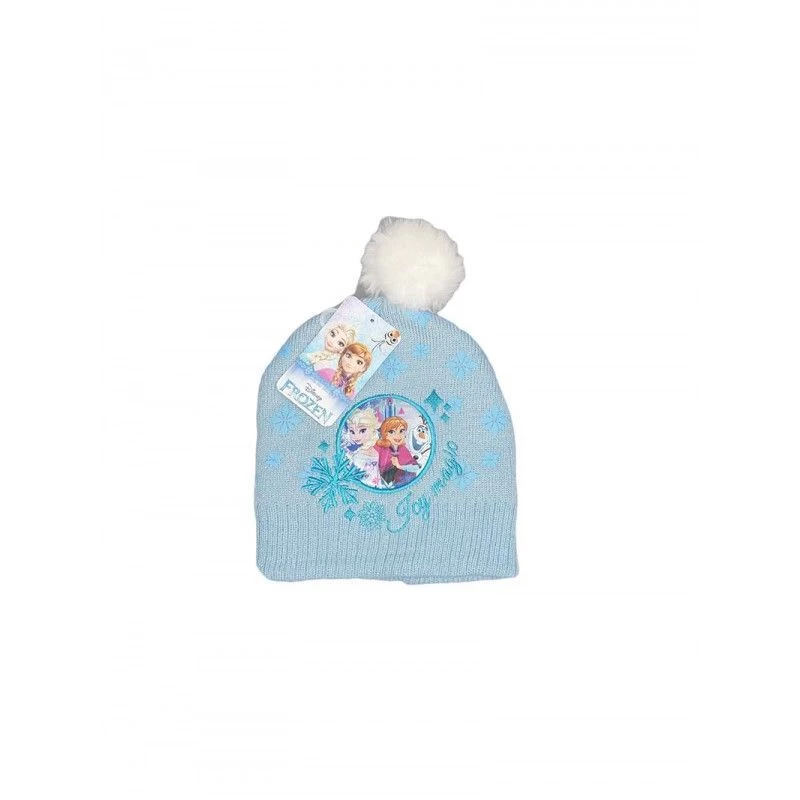 Cappello Cappellino Pon Pon Bimba Bambina Disney Frozen Cielo Tg 54 1 Cappello Cappellino Pon Pon Bimba Bambina Disney Frozen Cielo Tg 54