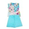 Pigiama Maglia Maglietta Pantaloncino Bimba Bambina Disney Frozen Turchese 8A