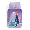 Completo Copripiumino Frozen Love Disney Caleffi Per Letto Singolo K463