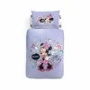 Completo Copripiumino Minnie Bloom Disney Caleffi Per Letto Singolo W179