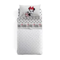Completo Lenzuola Minnie Retro Disney Caleffi - Dimensioni Varie K552