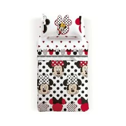Trapuntino Minnie Pois Disney Di Caleffi - Dimensioni Varie W815