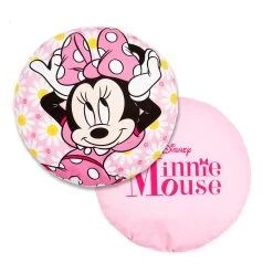 Cuscino Arredo Minnie Mouse Disney Sagomato Stampato Rotondo K246 -Bimbi Sconto cuscino arredo minnie mouse disney sagomato rotondo 3