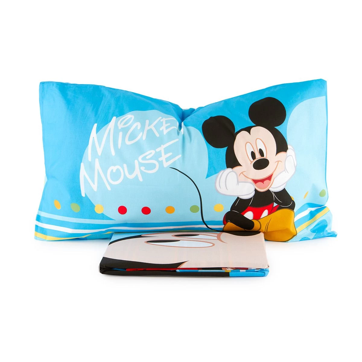 Parure Copripiumino Mickey Mouse Disney Per Letto Singolo W565 2 Parure Copripiumino Mickey Mouse Disney Per Letto Singolo W565 - immagine 2