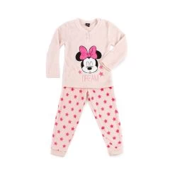 Pigiama Bambina Minnie Mouse Disney In Pile Coral WD900161 J063