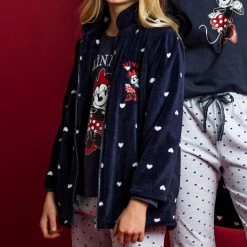 Pigiama Bambina/ragazza Minnie Disney In Caldo Cotone 56459 K750 -Bimbi Sconto pigiama bambina ragazza minnie disney in caldo cotone 56459 3 7