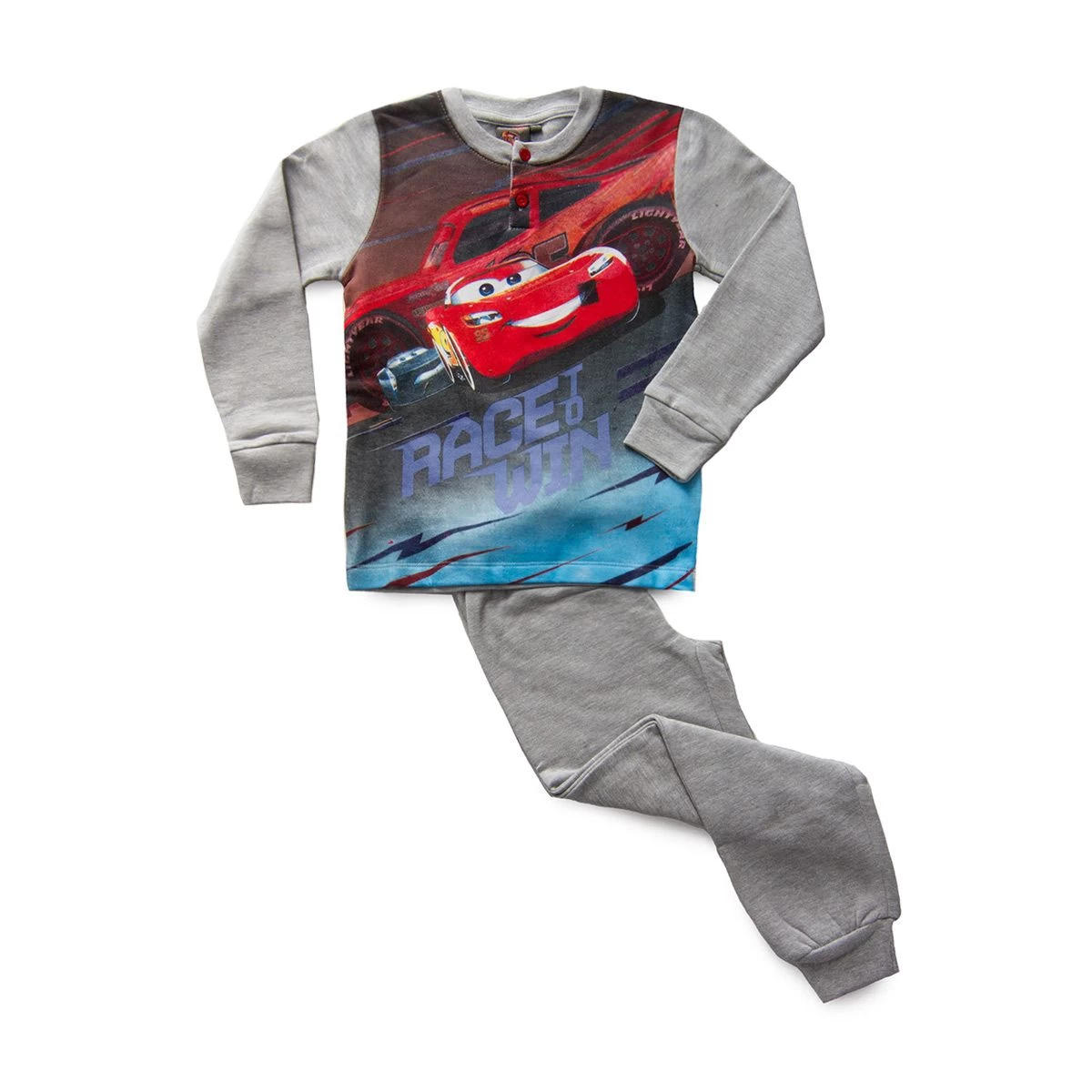 Pigiama Bambino Cars Disney Pixar In Felpa DBW18100 V183 3 Pigiama Bambino Cars Disney Pixar In Felpa DBW18100 V183 - immagine 3