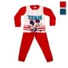 Pigiama Bambino Topolino Disney In Caldo Cotone 0702 J676
