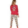 Pigiama Donna Mickey Mouse Disney In Caldo Cotone 54352 Y009