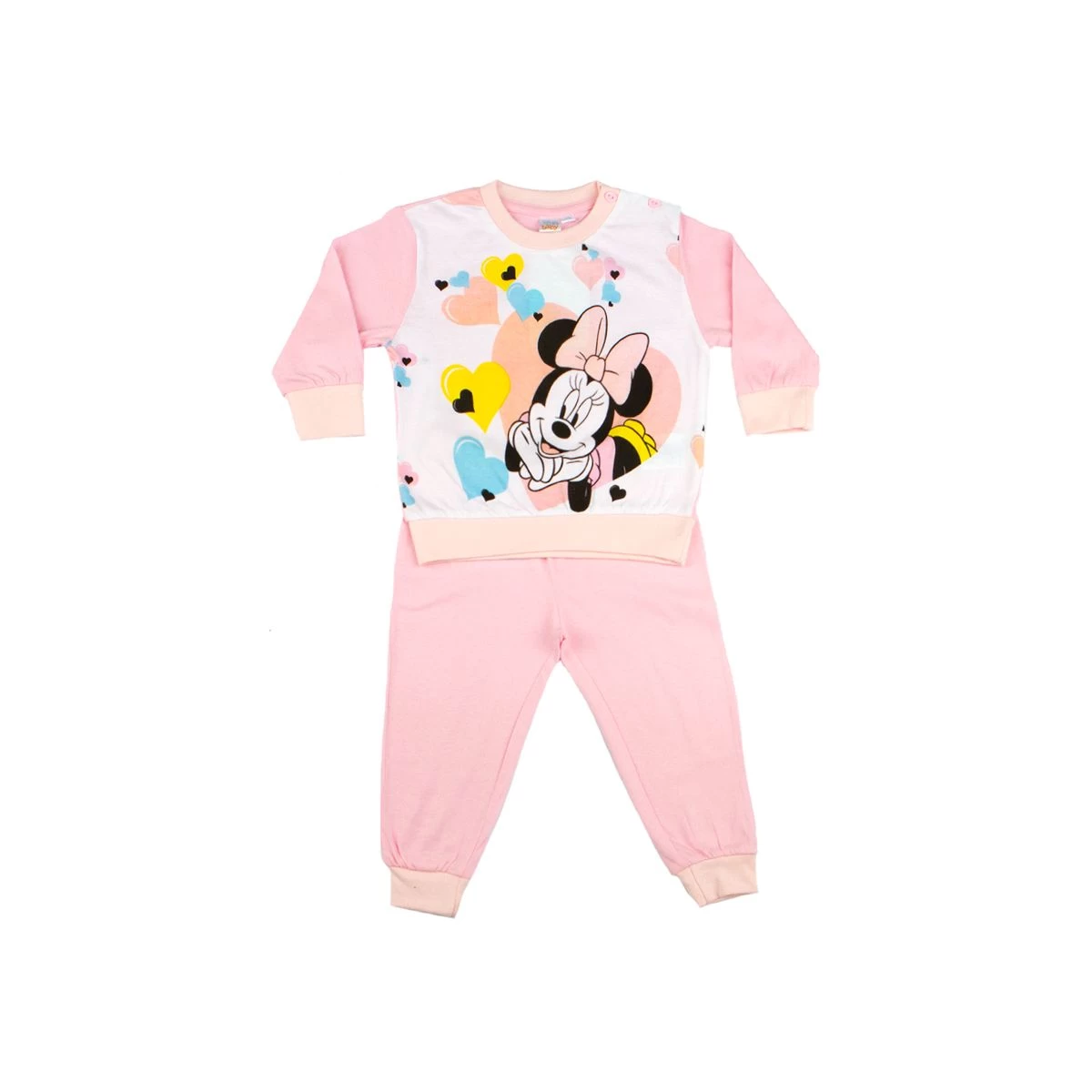 Pigiama Neonata Minnie Disney In Cotone ED101755 Y718 2 Pigiama Neonata Minnie Disney In Cotone ED101755 Y718 - immagine 2