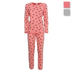 Pigiama Donna Minnie Disney In Caldo Cotone WD20606 T817