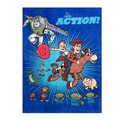Plaid In Coral Toy Story Disney Pixar 100x140 Cm U724