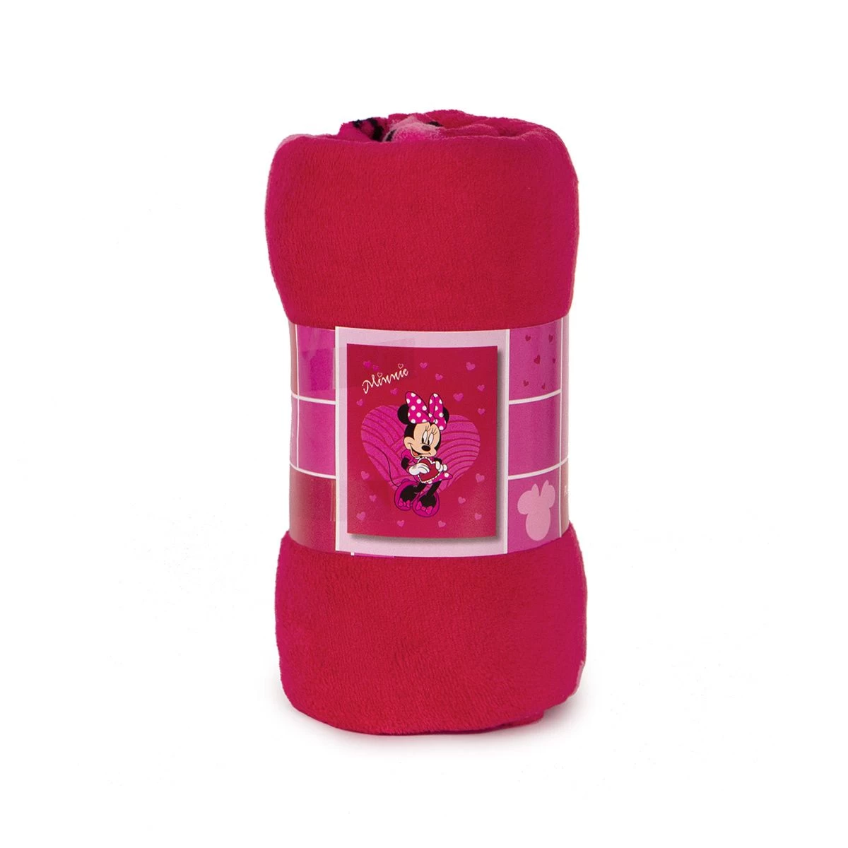 Disney Plaid Minnie Mouse In Pile Coral 100x150 Cm J162 2 Disney Plaid Minnie Mouse In Pile Coral 100x150 Cm J162 - immagine 2