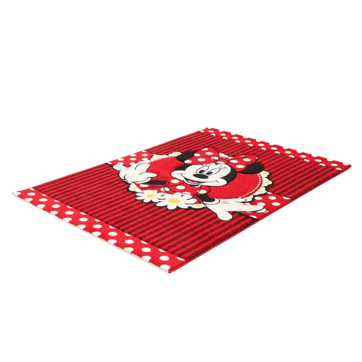 Tappeto Minnie Mouse Allegra Disney 100x150 Cm - Rosso P863 3 Tappeto Minnie Mouse Allegra Disney 100x150 Cm - Rosso P863 - immagine 3