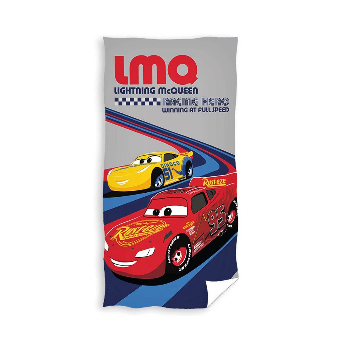 Telo Mare Cars Racing Hero Disney In Spugna Di Cotone J584 1 Telo Mare Cars Racing Hero Disney In Spugna Di Cotone J584