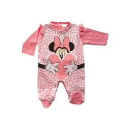 Tutina Neonata Minnie Disney In Cotone Da 0 A 9 Mesi WD101403 V702 6 Tutina Neonata Minnie Disney In Cotone Da 0 A 9 Mesi WD101403 V702 -Bimbi Sconto tutina neonata con piedini disney baby caramella 4