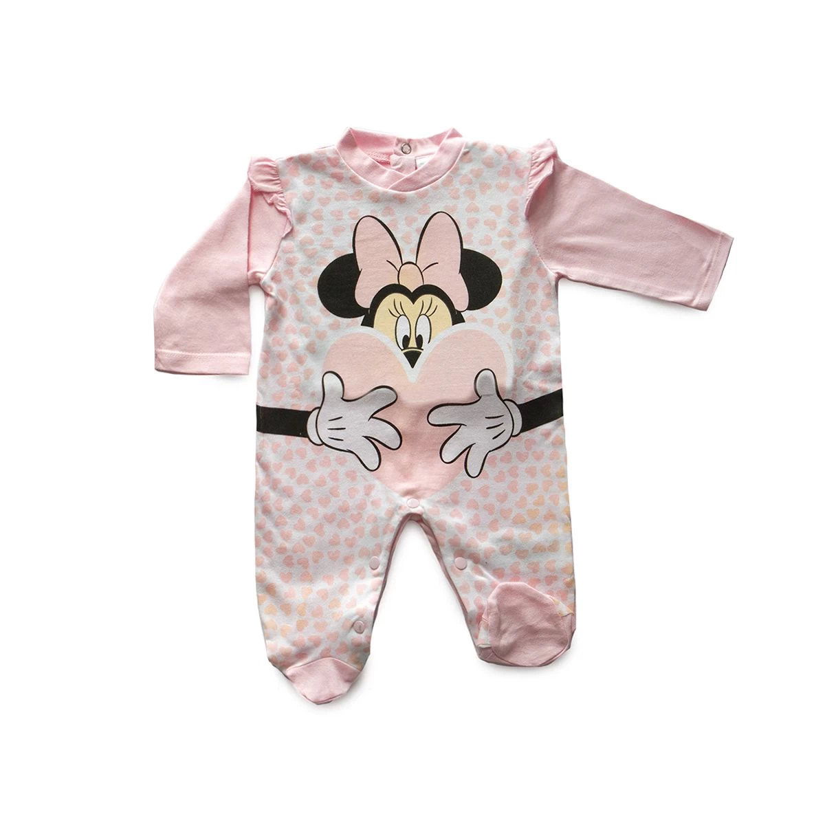 Tutina Neonata Minnie Disney In Cotone Da 0 A 9 Mesi WD101403 V702 2 Tutina Neonata Minnie Disney In Cotone Da 0 A 9 Mesi WD101403 V702 - immagine 2