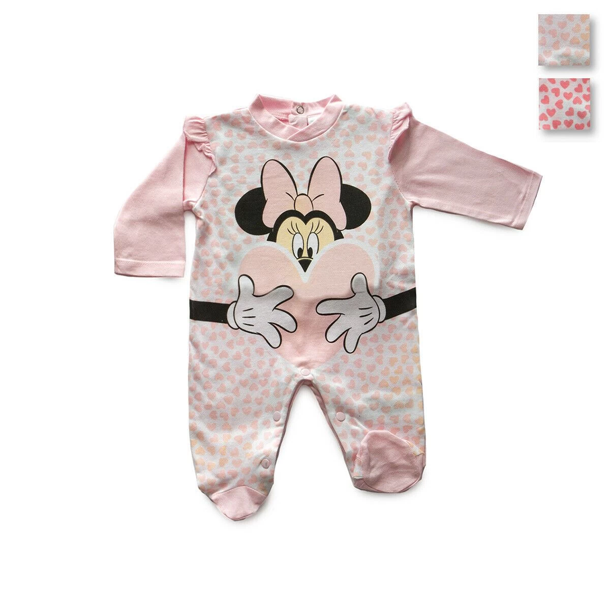 Tutina Neonata Minnie Disney In Cotone Da 0 A 9 Mesi WD101403 V702 1 Tutina Neonata Minnie Disney In Cotone Da 0 A 9 Mesi WD101403 V702