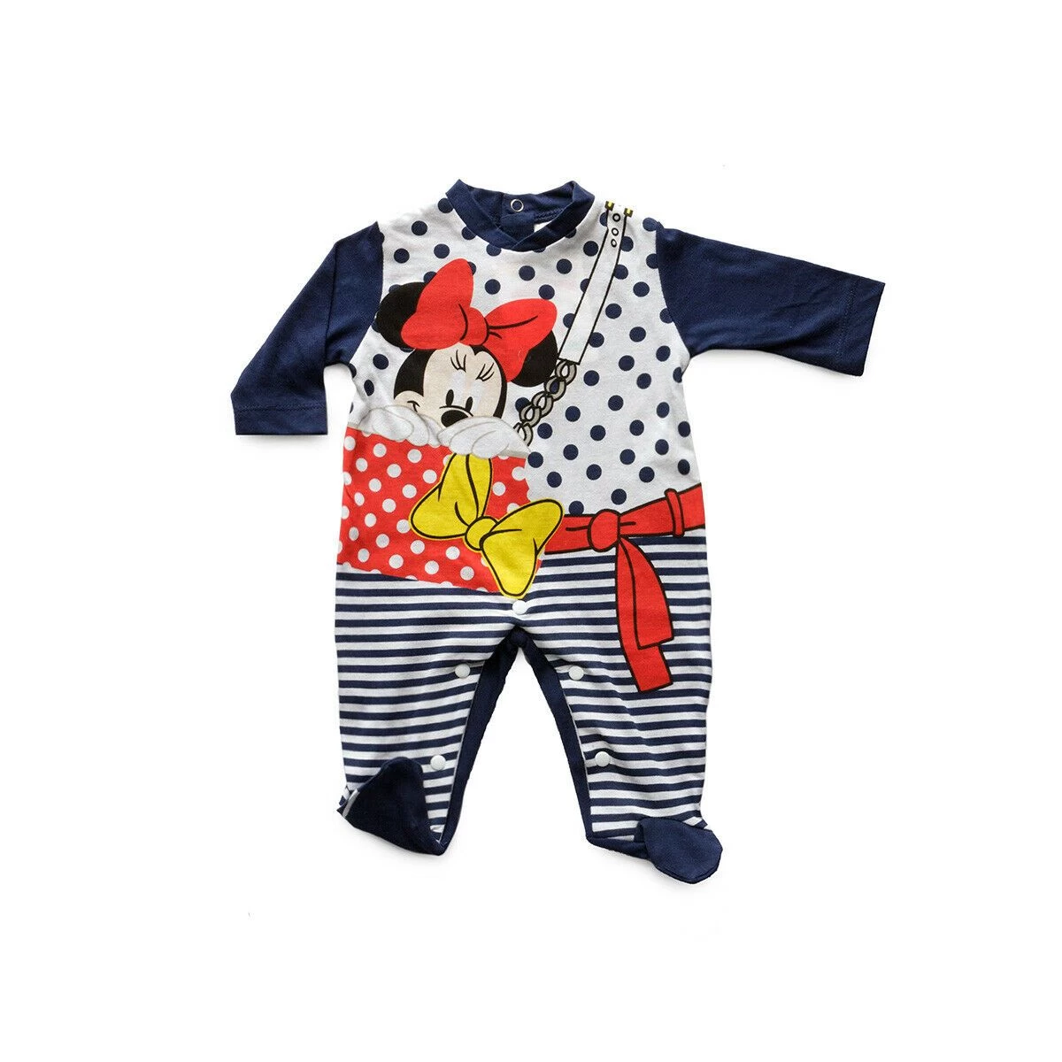 Tutina Neonato Minnie Marine Disney In Cotone Da 0 A 9 Mesi WD101285 S309 1 Tutina Neonato Minnie Marine Disney In Cotone Da 0 A 9 Mesi WD101285 S309